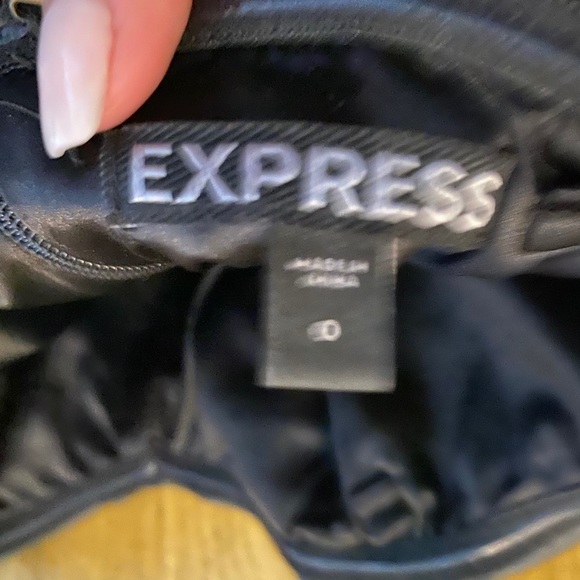 Express Leather Dress - Picture 2 of 6